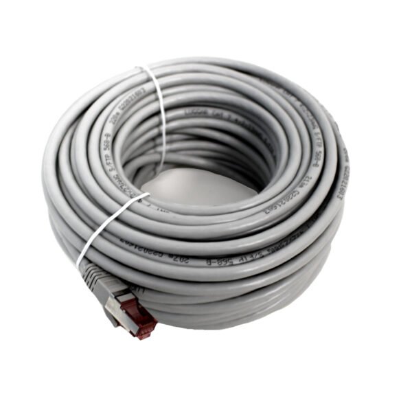 כבל רשת מגשר LUGGAR CAT7 20m Grey 1 כבל רשת מגשר LUGGAR CAT7 20m Grey