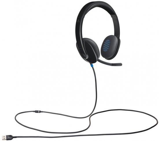אוזניחות ומיקרופון Logitech H540 USB Computer Headset Black 3 אוזניחות ומיקרופון Logitech H540 USB Computer Headset Black – תמונה 3