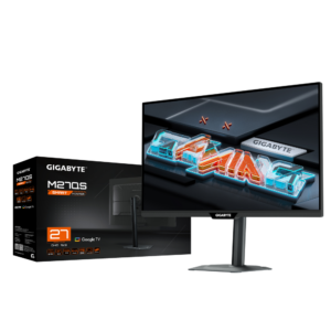 מסך גיימינג חכם Gigabyte M27QS 2K SS IPS 1Ms 180Hz Google TV