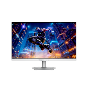 מסך גיימינג לבן Gigabyte M27UP 4K SS IPS 160Hz 1MS HDR USB HUB