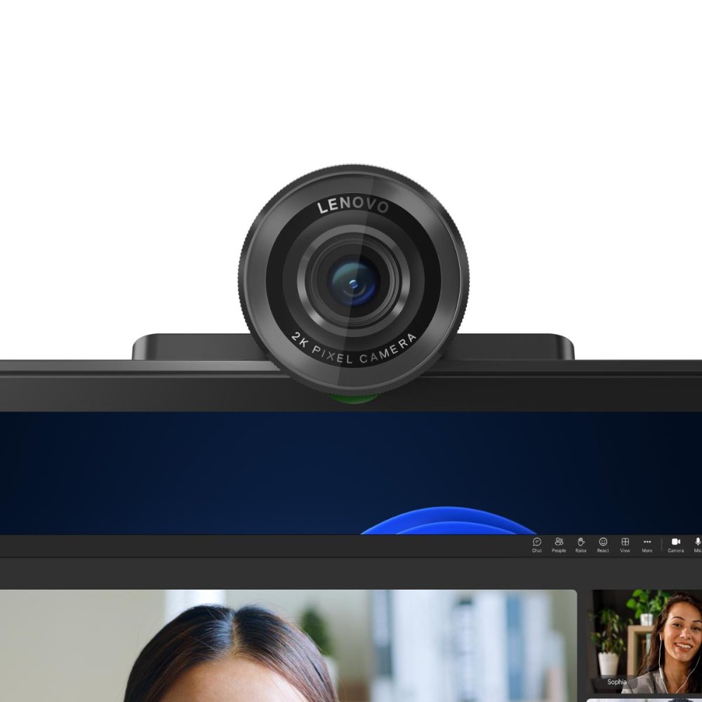 מצלמת אינטרנט Lenovo QHD Webcam 2K 4MP MIC USB 5 מצלמת אינטרנט Lenovo QHD Webcam 2K 4MP MIC USB – תמונה 5