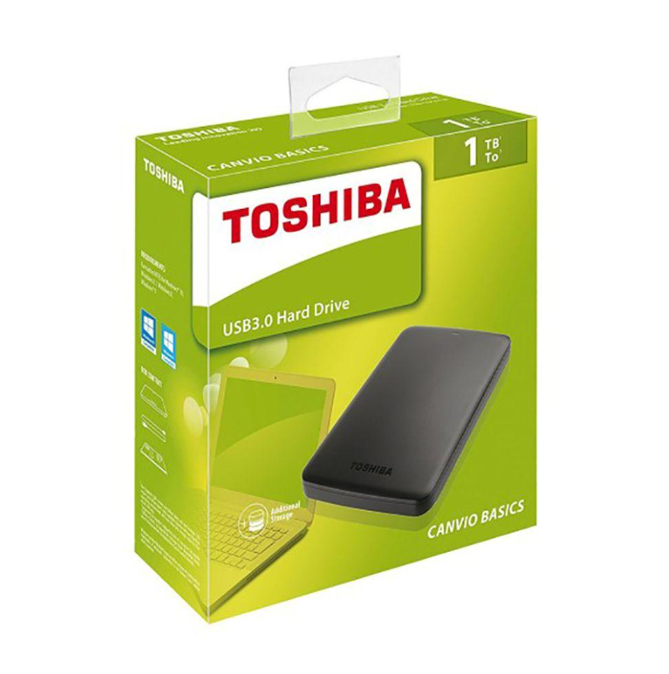 דיסק חיצוני TOSHIBA Canvio Basics 1TB 2.5 USB 3.2 1 דיסק חיצוני TOSHIBA Canvio Basics 1TB 2.5 USB 3.2