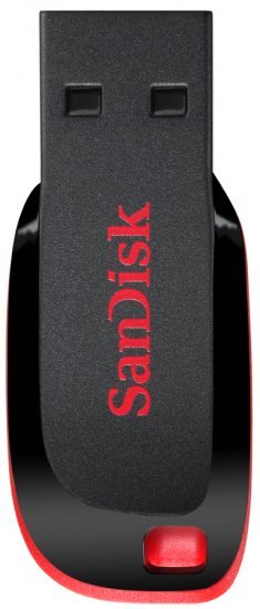 זכרון נייד SANDISK Cruzer Blade USB Flash Drive 32GB Red USB 2.0 2 זכרון נייד SANDISK Cruzer Blade USB Flash Drive 32GB Red USB 2.0 – תמונה 2