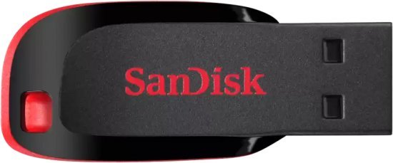זכרון נייד SANDISK Cruzer Blade USB Flash Drive 32GB Red USB 2.0 1 זכרון נייד SANDISK Cruzer Blade USB Flash Drive 32GB Red USB 2.0