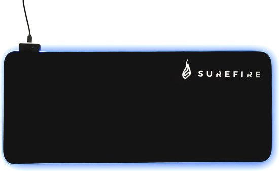 משטח לעכבר Verbatim Surfire Mouse Pad with RGB 1 משטח לעכבר Verbatim Surfire Mouse Pad with RGB