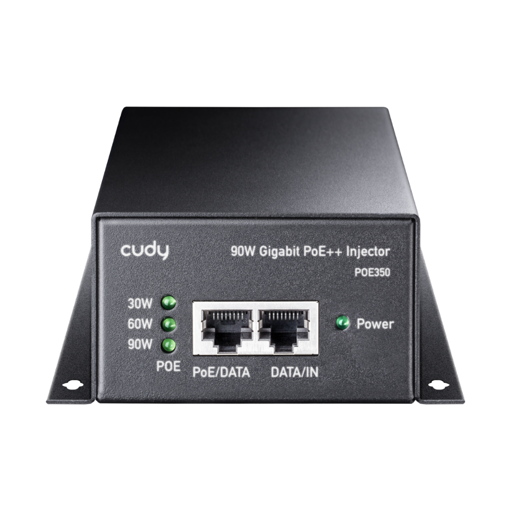 מזרק חשמל CUDY POE350 90W PoE Injector 2 מזרק חשמל CUDY POE350 90W PoE Injector – תמונה 2