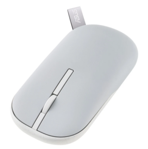 עכבר אלחוטי שקט ASUS MD100 LITE GRAY BT 2.4GHz