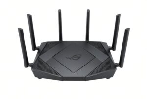 נתב ASUS RT-BE90U WIFI7 BE9400 Tri Band 4x2.5G 6 ANT Mesh
